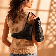 Women Ankle Boots & Booties - Negro - Ver 7