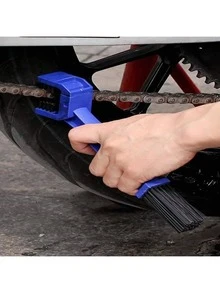 Bicycle Chain Cleaning Brush - Easy Cleaning For Off-Road Motorcycles, ABS Material, Quickly Removes Dirt And Grime From Bicycle Chains - A - View 5