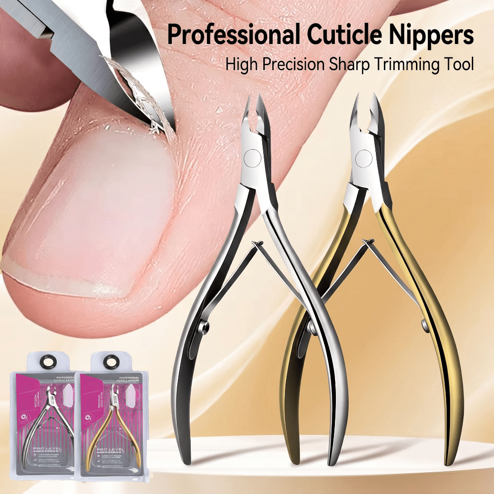 1/2 PCS Nail Clipper, Stainless Steel Dead Skin Removal Plier For Women And Men,Nail Supplies,Nail Tools,Nail Art Tools,Back To School,Nails,Nail Tools For Press On Nails,Manicure Pedicure Tools