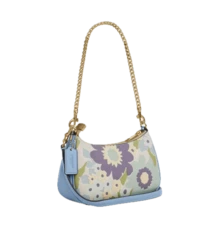 Coach Women's Teri Mini Crossbody Bag - 藍鈴花 - 查看 4
