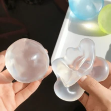 1個 2026新式 - 超透明椰子油手工球 白色月光高透明椰子油慢回彈壓力緩解玩具 - 生日禮物 - 聖誕禮物 - 萬聖節禮物 - 完美禮物 - 禮物 - 彩色 - 查看 2
