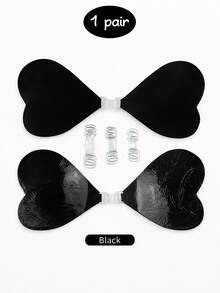 Love-Shaped Thin And Breathable Bra Pads For Swimming, Suitable For The Beach, Invisible, No Shoulder Straps, Sweat-Proof, Waterproof - Multicolor - View 18