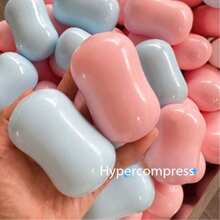 1 pièce - Nouveau jouet de simulation de savon anti-stress créatif 2026 - Produit fini de boule croustillante faite à la main - Cadeau d'anniversaire - Cadeau idéal - Cadeau surprise - Cadeau de fête - Cadeau de couple - Cadeau - Cadeau de Noël - Cadeau exquis pour les passionnés de jeux - Cadeau - Presser - Essentiel anti-stress - Multicolore - Voir 7