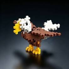 Mini Bird Building Blocks – Realistic 3D Bird Animal Puzzle, Creative DIY Assembly, Cute Desk & Home Decor126pcs/72pcs/62pcs - Multicolor - View 6