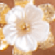 White Floral Armband