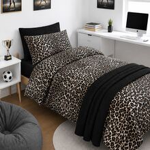 3 Piecesduvet Cover Set, 1 Duvet Cover - 2 Pillowcases, Suitable For Single, Double, Suitable For Bedrooms, Guest Rooms, Dorm Rooms, Year-Round Use, Machine Washable - Camel - View 4