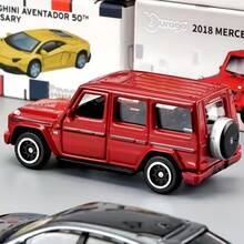مجموعة سيارات بوراجو بمقياس 1:64: فولكس فاجن جولف GTI 2017، مرسيدس بنز 300SL (1954)، مرسيدس بنز الفئة G 2018، كاديلاك إلدورادو بياريتز 1959، نموذج سيارة من سبيكة معدنية للزينة، نموذج سيارة منزلق - متعدد الألوان - مشاهدة 13