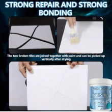 1 Botol Agen Kedap Air Tak Terlihat - Tahan Suhu Tinggi & Rendah, Cocok Untuk Ubin, Retak, Dinding Interior & Eksterior, Produk Kelas Profesional, Tersedia dalam Ukuran 100g, 250g, 450g - A - View 6