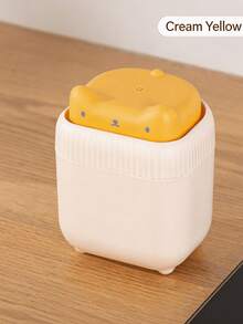 1pc Cute Pastel Cat Face Dish Soap Dispenser Pump Boxes, One-Hand Press Liquid Container For Kitchen Sink, Plastic Hand Soap Holder With Controlled Dispensing For Family Countertop, All-Season - Multiple Colors and Styles - View 9