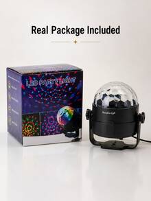 1件 [室內裝飾燈] 垂直式 RGB 角燈，1600萬色燈光效果 | 適用於客廳、床頭、沙發旁、電視背景牆 | USB供電 - 多色支架魔球 - 查看 7