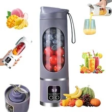 JUICER CUP 便攜式 USB 充電攪拌機 - 易於清洗，適用於水果與蔬菜果汁、奶昔 - 容量 10.14oz 至 16.91oz - 彩色 - 查看 11