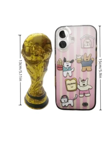 FIFA FIFA Piala Dunia, Cocok untuk Acara di Kanada, Meksiko, dan AS - Piala Sepak Bola Resin dengan Piala Ikonik dan Figur Piala, Pajangan Koleksi Penggemar, Dekorasi Pesta Ulang Tahun, Hadiah Pajangan Kantor - Piala - View 11