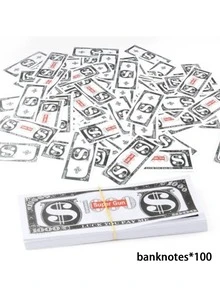 1pc Super Money Gun Toy, Fake Cash Prop Launcher, Handheld Cash Dispenser Simulator, Suitable For Parties, Halloween Decor, Weddings, Birthdays And Holiday Celebrations - Multicolor - View 14