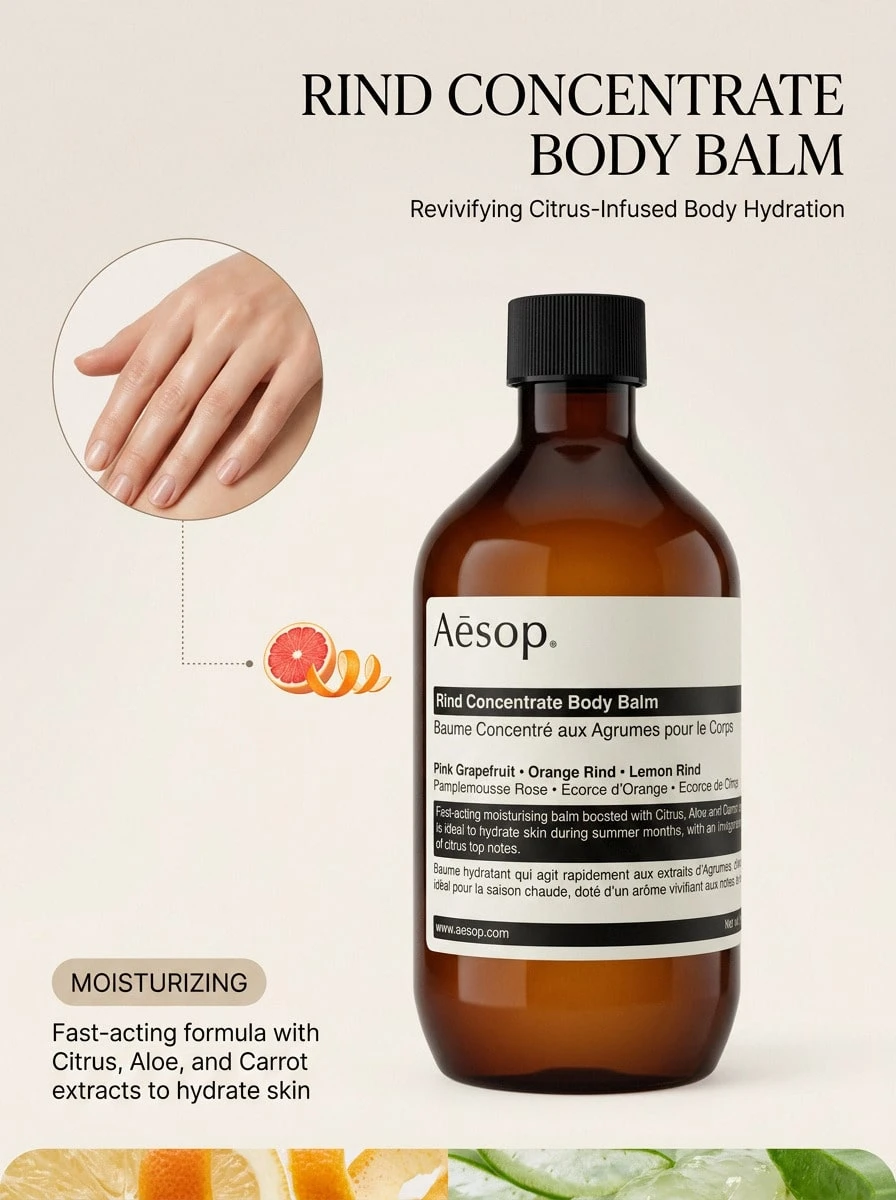 Aesop Rind 浓缩润肤膏沐浴露和磨砂膏 1.7 盎司/50 毫升 柑橘 活力 保湿 提神 女朋友 妻子 母亲 朋友 男朋友 丈夫 父亲 兄弟 生日 毕业派对 旅行 露营 户外 学校 校园旅行 节日 周年纪念 秋季 秋季 秋季外观 自然类型 - 彩色 - 查看 1