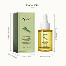 30ml Rosemary Hair Care Oil, Lightweight Fresh Fragrance Experience, Dispels Dullness, Suitable For Various Occasions And Easy To Use - 多樣化香型 - 查看 6