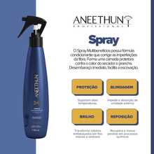 Kit Linha A Shampoo 300ml + Máscara 500g + Spray Multibenefícios 150ml - Aneethun - Shampoo + Condicionador - Visão 7