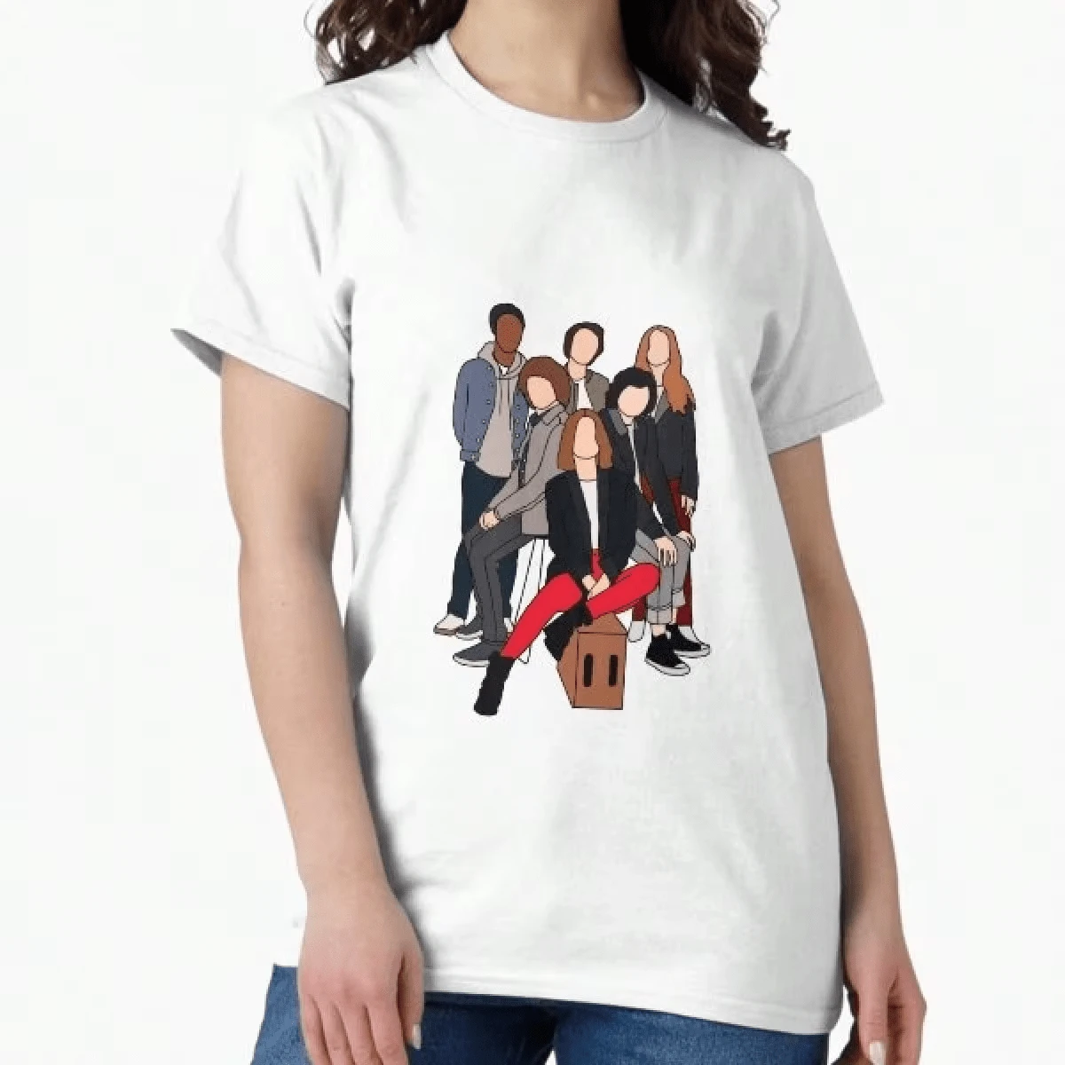 Women T-Shirts - 白色 - 查看 1