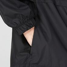 Nike Sportswear 純色Logo運動休閒寬鬆 舒適輕盈梭織連帽外套 女款 - 黑色 - 查看 6