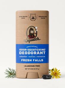 Dr. Squatch Men's Natural Deodorant Fresh Falls Original 2.65oz/75g - Perfume For Long Lasting Suitable For Birthday, Office, Gift, Daily Use - Multi Scents - View 1