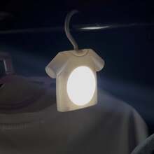 Clothing-Shaped Night Light, Soft Warm Light, 360° Rotating Hook, PIR Motion Sensor, Human Body Motion Sensor, LED Night Light, Bedroom, Hallway, Bathroom, Living Room, Wardrobe, Cabinet Decorative Ambient Lighting, Compact Design, Easy Installation, Portable, Wall-Mounted / Cabinet-Mounted Dual Use - Clothing - View 7
