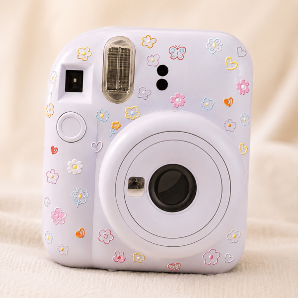 Cute Little Flower Heart Fried Egg Stickers, Suitable For Decorating Cameras, Laptops, Tablets, And Headphones, DIY Self-Adhesive Stickers