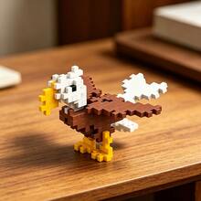 Mini Bird Building Blocks – Realistic 3D Bird Animal Puzzle, Creative DIY Assembly, Cute Desk & Home Decor126pcs/72pcs/62pcs - Multicolor - View 5