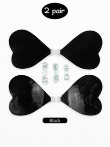 Love-Shaped Thin And Breathable Bra Pads For Swimming, Suitable For The Beach, Invisible, No Shoulder Straps, Sweat-Proof, Waterproof - Multicolor - View 13