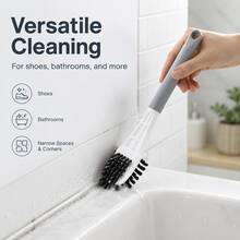 1pc Multi-Function Shoe Cleaning Brush, Soft Bristles Won't Damage Shoes, Full Coverage Shoe Brush, Household Cleaning Tool, Stain Removal Shoe Cleaning Gadget - Multi-functional Shoe Cleaning Brush - View 7