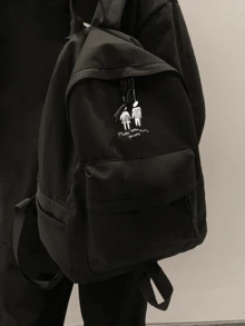 Music Pattern Patchwork Large Capacity Backpack, Suitable For Daily Use, School And Travel, Unisex, Back To School Season - Multicolor - View 15