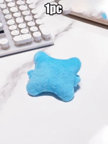 1pc Cute Aesthetic Ergonomic Soft Memory Foam Mouse Wrist Rest Pad With Non-Slip Rubber Base, Comfortable Anti-Fatigue Hand Support Pillow, Portable Student Computer Desk Laptop Cushion Mat Accessories Office College Daily All-Season - Multiple Colors and Styles - View 13