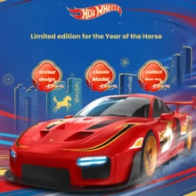 Hot Wheels Die-Cast  935 Year Of The Horse Limited Edition New Year Toy Car Model JNF49 - Multicolor - View 6