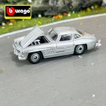 مجموعة سيارات بوراجو بمقياس 1:64: فولكس فاجن جولف GTI 2017، مرسيدس بنز 300SL (1954)، مرسيدس بنز الفئة G 2018، كاديلاك إلدورادو بياريتز 1959، نموذج سيارة من سبيكة معدنية للزينة، نموذج سيارة منزلق - متعدد الألوان - مشاهدة 5