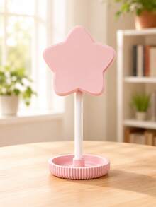 Cute Star Headphone Stand, Japanese Style Cute Headphone Holder With Storage Tray, Aesthetic Desktop Headphone Rack Storage, Stable Base Gaming Headphone Stand, Women Girls Gamer Desktop Decor Accessory, Birthday Christmas Gift, 5 Colors Available - View 13
