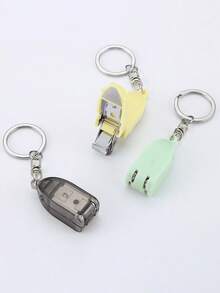 1pc/2pcs Portable Mini Foldable Nail Clipper Keychain, Transformable Nail Cutter With Key Chain, Nail Trimmer Suitable As Valentine's Day Gift/Christmas Gift For Boyfriend/Girlfriend - Multicolor 1 - View 7