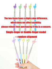 12/6/3/1pc Telescopic Teaching Rods, Accurate Finger Pointing Reading Guidance Tool, Durable ABS+Metal Adjustable Length Non-Slip Handle, Lightweight For Teachers, Kids, Classroom, Homeschool, Back To School Gift, Improves Focus & Prevents Myopia - Multiple Colors and Styles - View 12