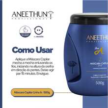 Kit Linha A Shampoo 300ml + Máscara 500g + Spray Multibenefícios 150ml - Aneethun - Shampoo + Condicionador - Visão 6