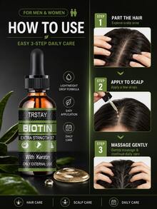 Textura de cabello frágil, aceite esencial anti-caída, raíces de cabello fuertes, reducción de pérdida de cabello anormal, creando visualmente un efecto esponjoso y denso - Multicolor - Ver 5