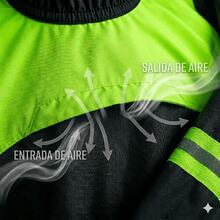 Waterproof Overalls For Motorcyclists And Cyclists, Men And Women, Reflective Waterproof Overalls - 橘色 - 查看 8