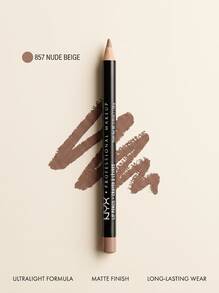 NYX Slim Lp Pncl - 裸色 857 裸色 0.03 盎司/1.04 克 - 857 裸米色 - 查看 1