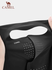 Women's Sun Protection Neck Mask, Summer Sun Protection Neck Mask With Ear Loops For Cycling And Driving, Dust-Proof Face Mask With Cooling Sensation And UV Protection. - Phantom Black - View 4