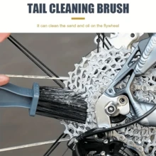 Bicycle Chain Cleaning Brush - Easy Cleaning For Off-Road Motorcycles, ABS Material, Quickly Removes Dirt And Grime From Bicycle Chains - A - View 4