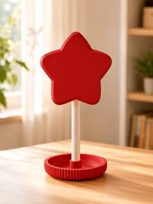 Cute Star Headphone Stand, Japanese Style Cute Headphone Holder With Storage Tray, Aesthetic Desktop Headphone Rack Storage, Stable Base Gaming Headphone Stand, Women Girls Gamer Desktop Decor Accessory, Birthday Christmas Gift, 5 Colors Available - View 16