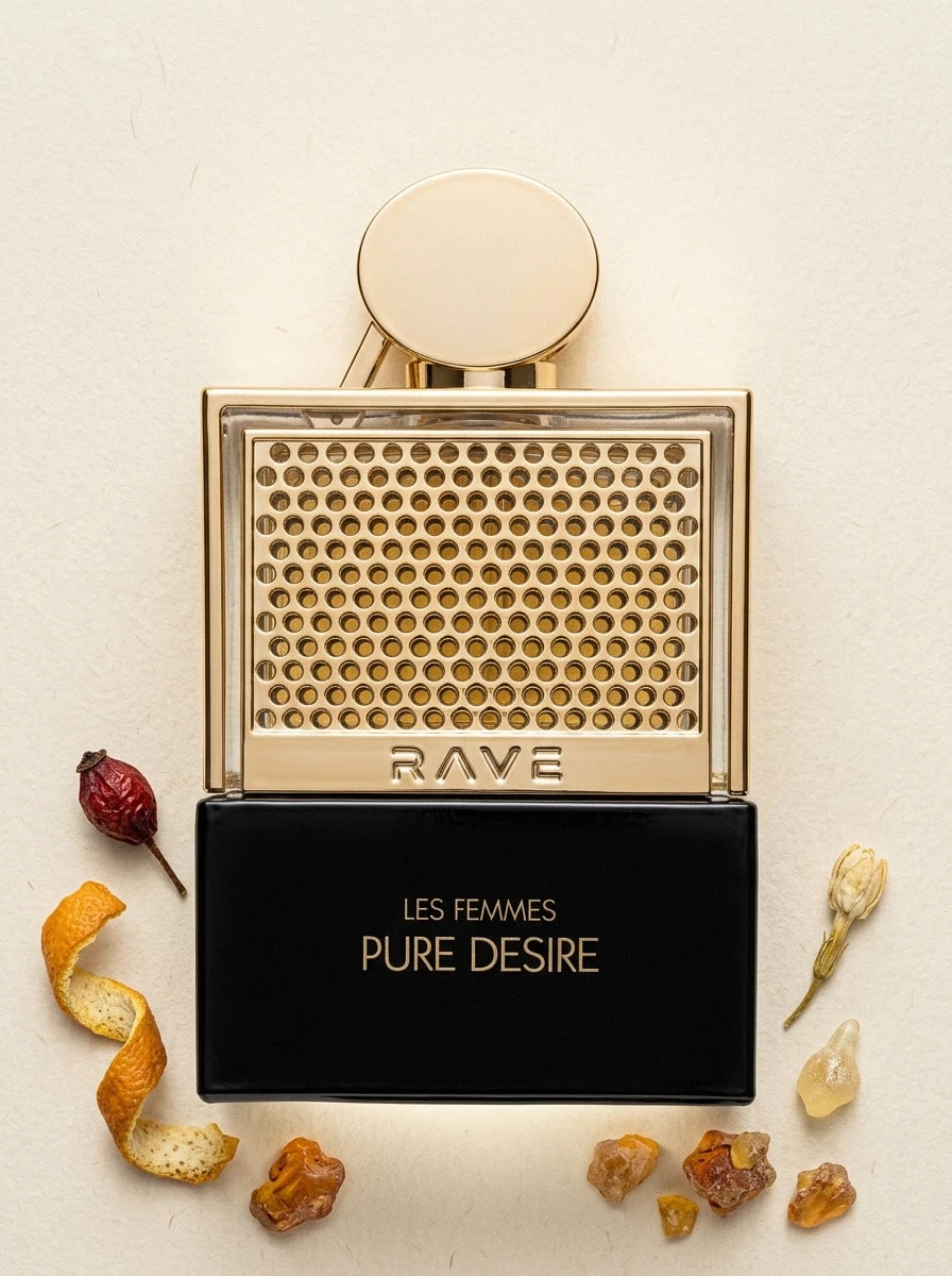 Lattafa Rave Pure Desire Gold 女士香水喷雾 EDP 3.4盎司/100毫升 - EDP - 查看 1