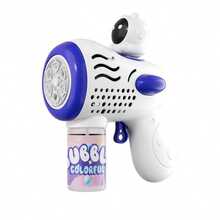 Handheld Automatic Bubble Blower Toy, Electric Bubble Gun Launcher For Kids, Bubble Machine [No Batteries, No Bubble Solution] - Pink - View 25