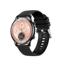 QAGSFLC 1.53 Inch Round HD Display Smartwatch For Women And Men, Wireless Calling, Remote Camera Control, Music Player, Multi-Sport Fitness Modes, Stopwatch, Notification Alerts, USB Charging, Multi-Function - Multicolor - View 10