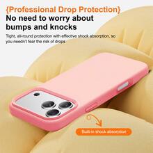 2-In-1 Double-Sided Silicone Suction Cup Phone Case, Compatible With IPhone 17ProMax 16ProMax 17 16 15 14 13 Pro ProMax, Protective Phone Shell - Grey - View 2