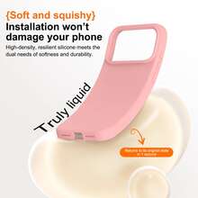 2-In-1 Double-Sided Silicone Suction Cup Phone Case, Compatible With IPhone 17ProMax 16ProMax 17 16 15 14 13 Pro ProMax, Protective Phone Shell - Grey - View 3