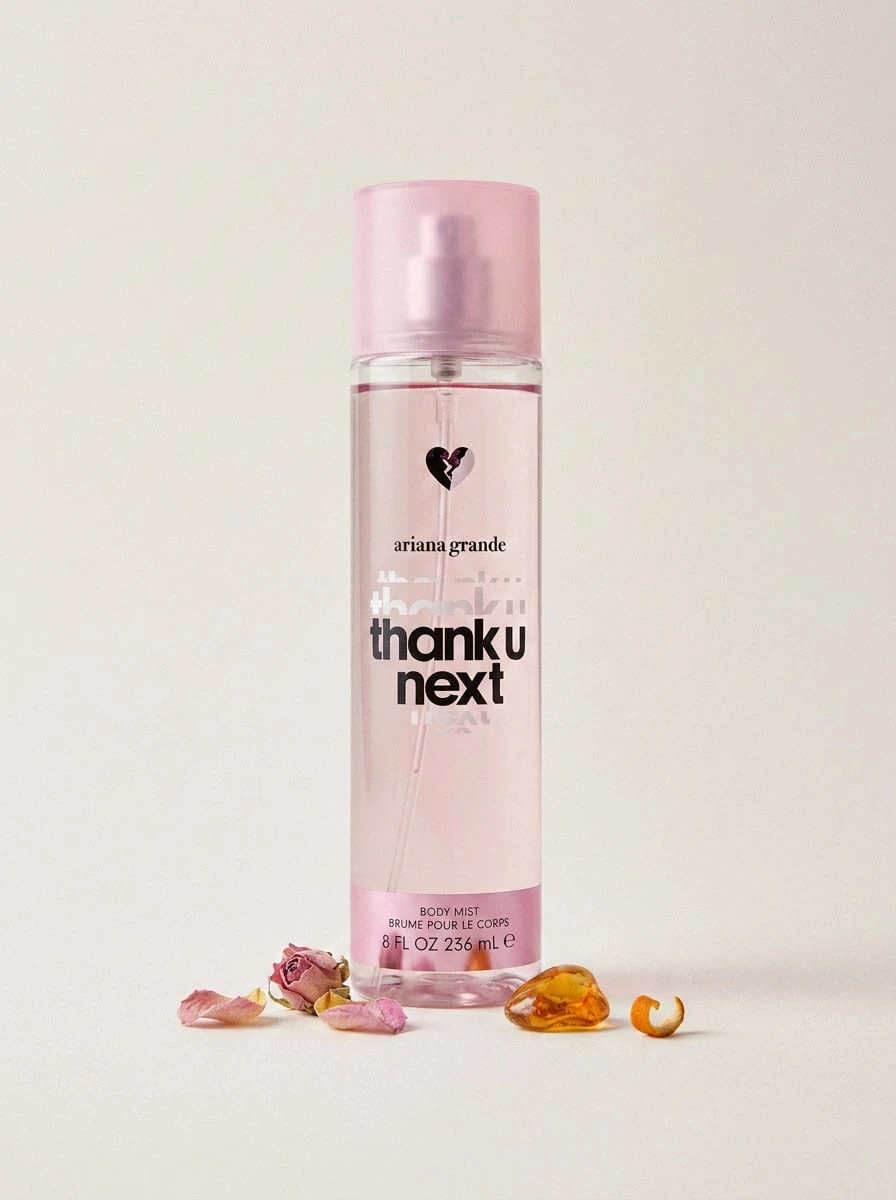 Ariana Grande Body Mist For Women Thank U Next 2.0 8oz/236ml - Perfume For Long Lasting Suitable For Birthday, Office, Gift, Daily Use - Thank U Next 2.0 - View 1