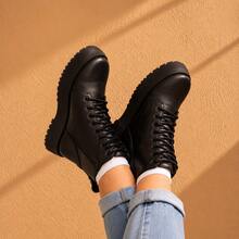 Women Ankle Boots & Booties - Negro - Ver 1