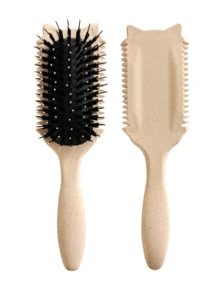 Curling Hair Brush, Designed For Styling Men And Women's Curly Hair, Reduces Pulling - Multicolor - View 41